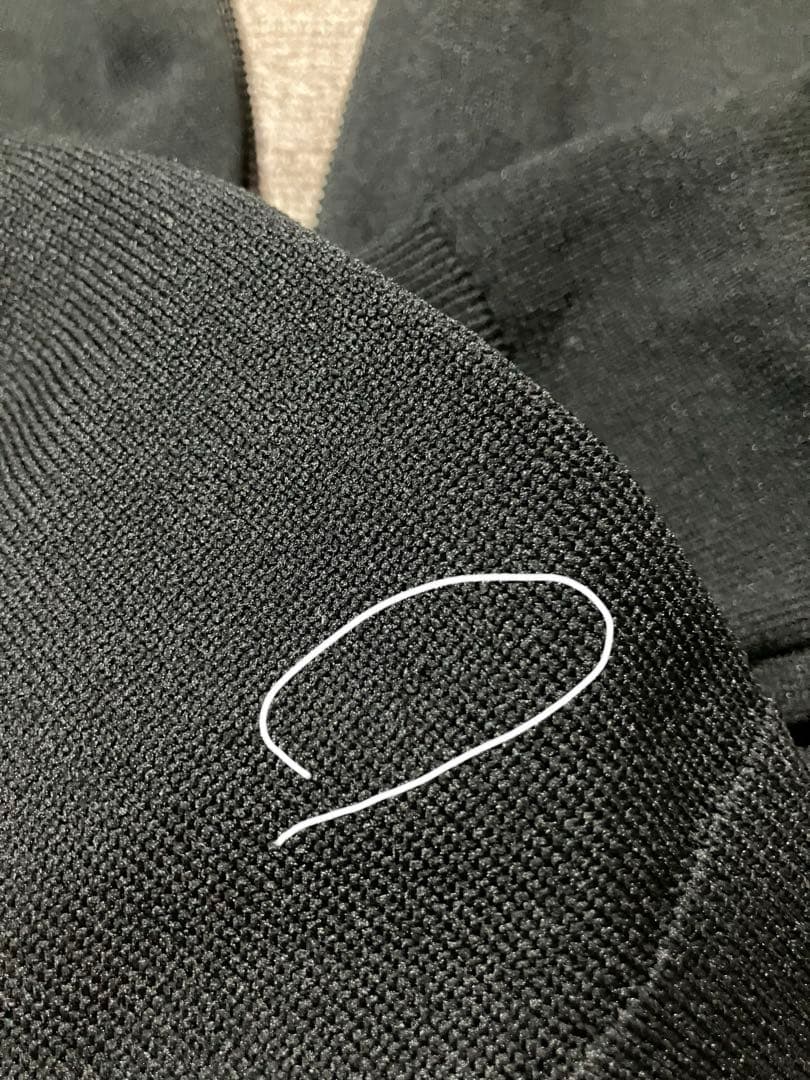 NIKE/ナイキ チルニット バックオープン BLACK Mサイズ