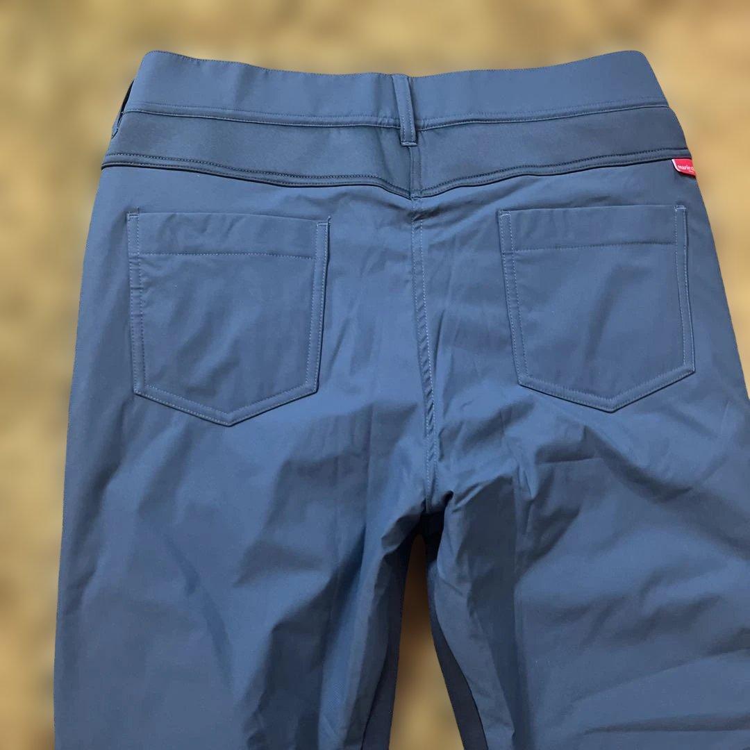 新品LLサイズ　マリクレールゴルフ撥水暖か中綿ダンボールニットハイブリットパンツ