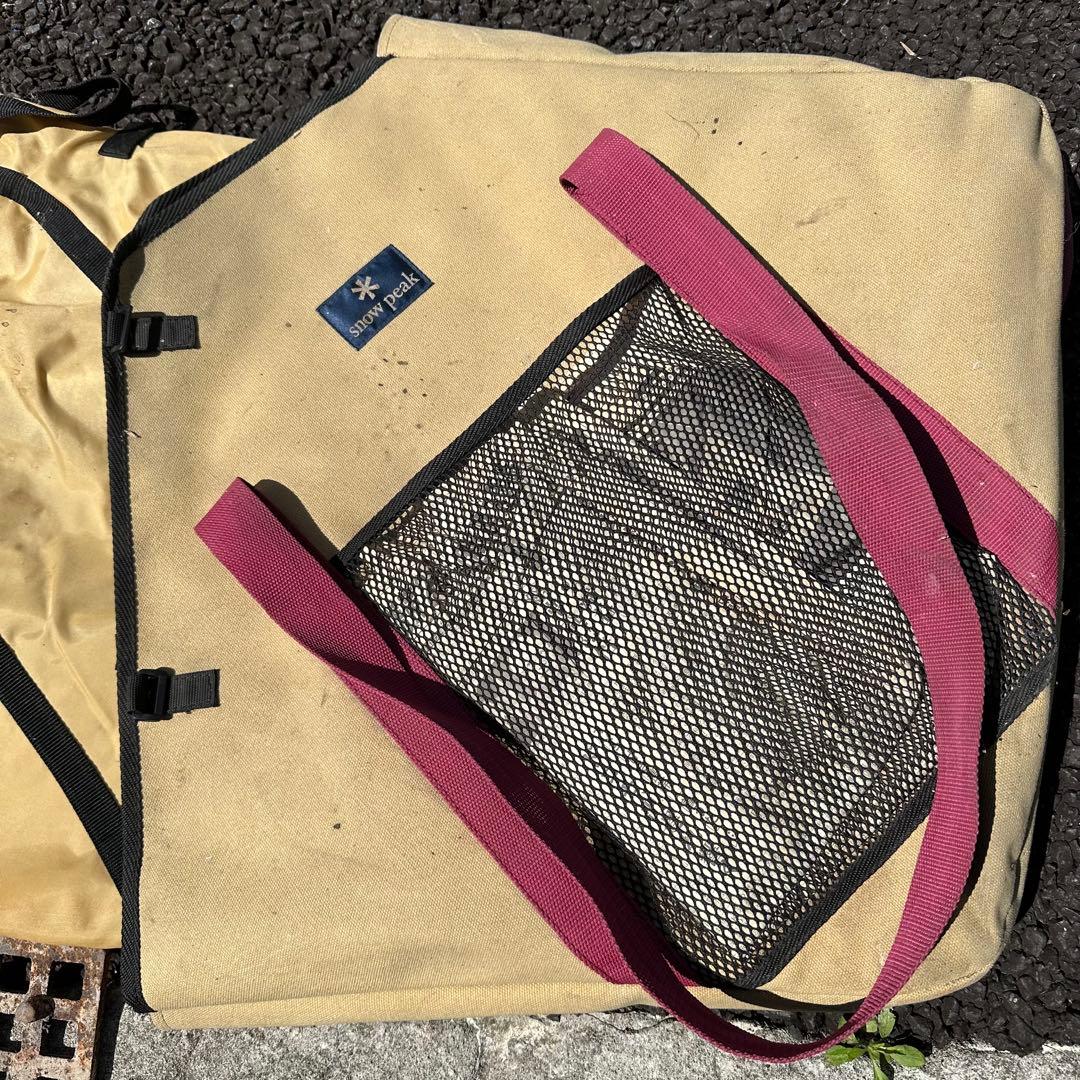 スノーピーク 焚き火台 セット 網台付 収納バッグ付 L