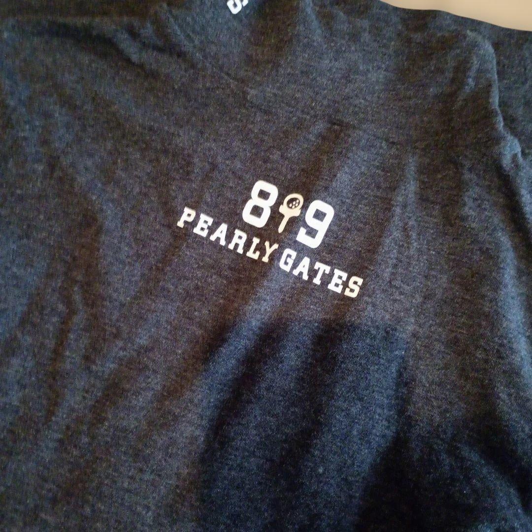 PEARLY GATES ストライプ タートルネックシャツサイズ0