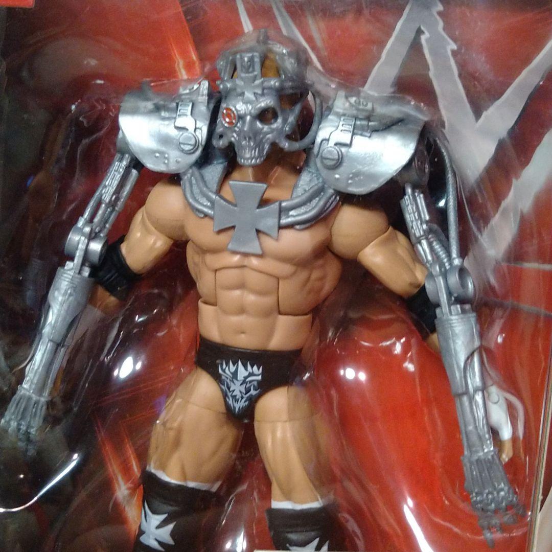 未開封　WWE エリート　トリプルH ターミネーターコスチューム　レッスルマニア