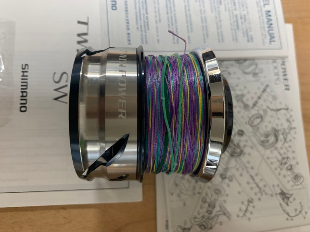 SHIMANO TWIN POWER SW 14000XG 予備スプールつき