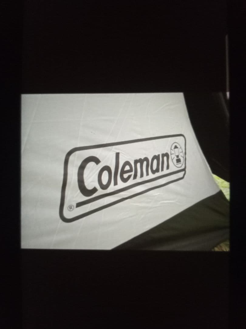 Coleman　タフワイドドームIV　ブラック／グレー色　グランドシート付きです