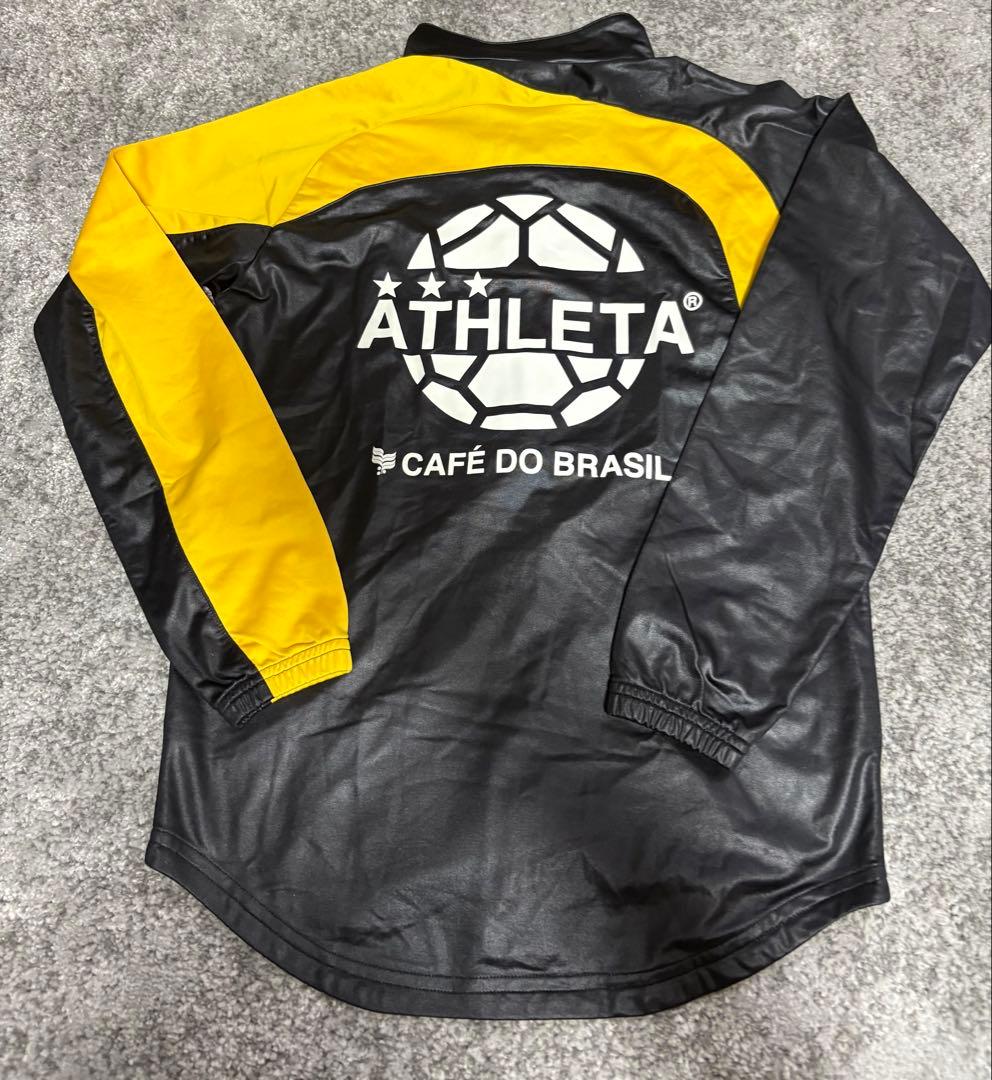 [ばっこ] ATHLETA ジャージ 黒/黄 上下セット