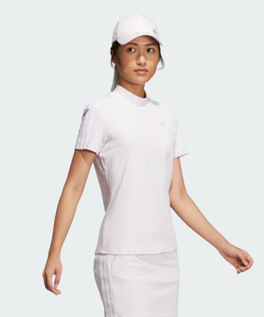 adidas golf セットアップ　ピンク　M