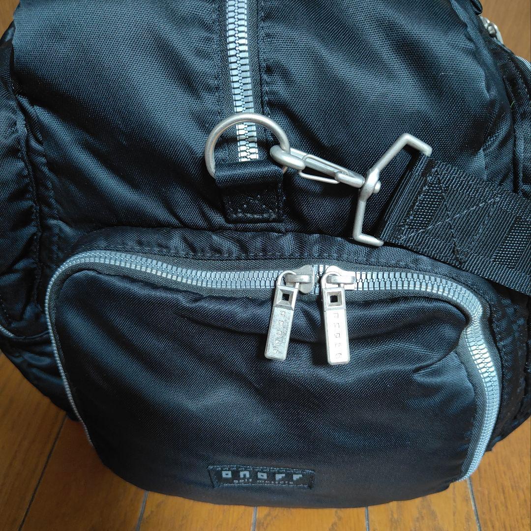 【良品】onoff オノフ ゴルフバッグ ボストンバッグ 黒 2way