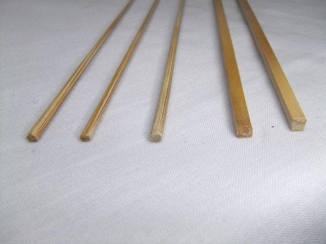 和竿　竹竿　タナゴ竿用　古竹矢竹　削り穂先素材　②