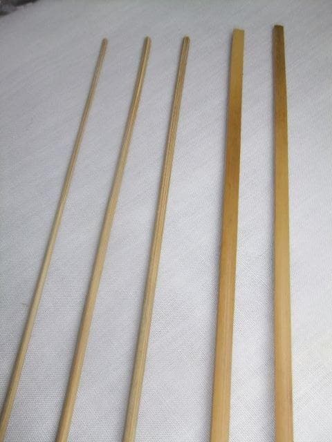 和竿　竹竿　タナゴ竿用　古竹矢竹　削り穂先素材　②