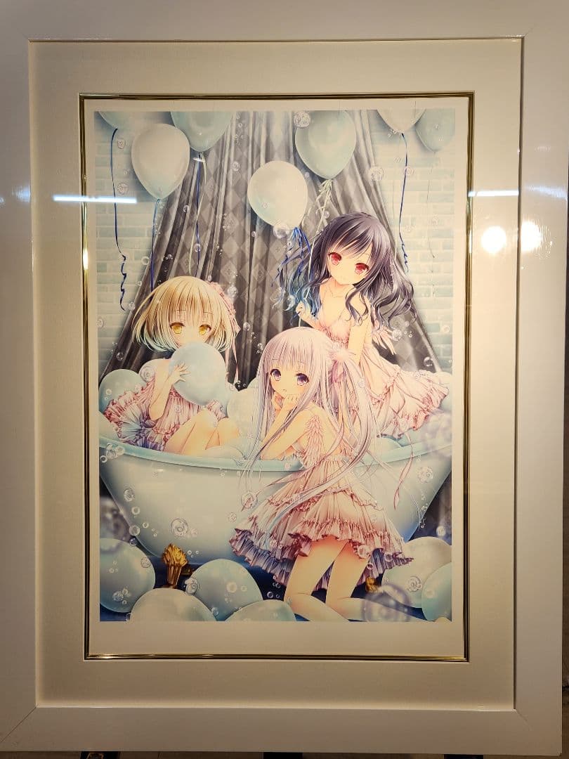 てぃんくる　版画　天使の3P！　アールビバン