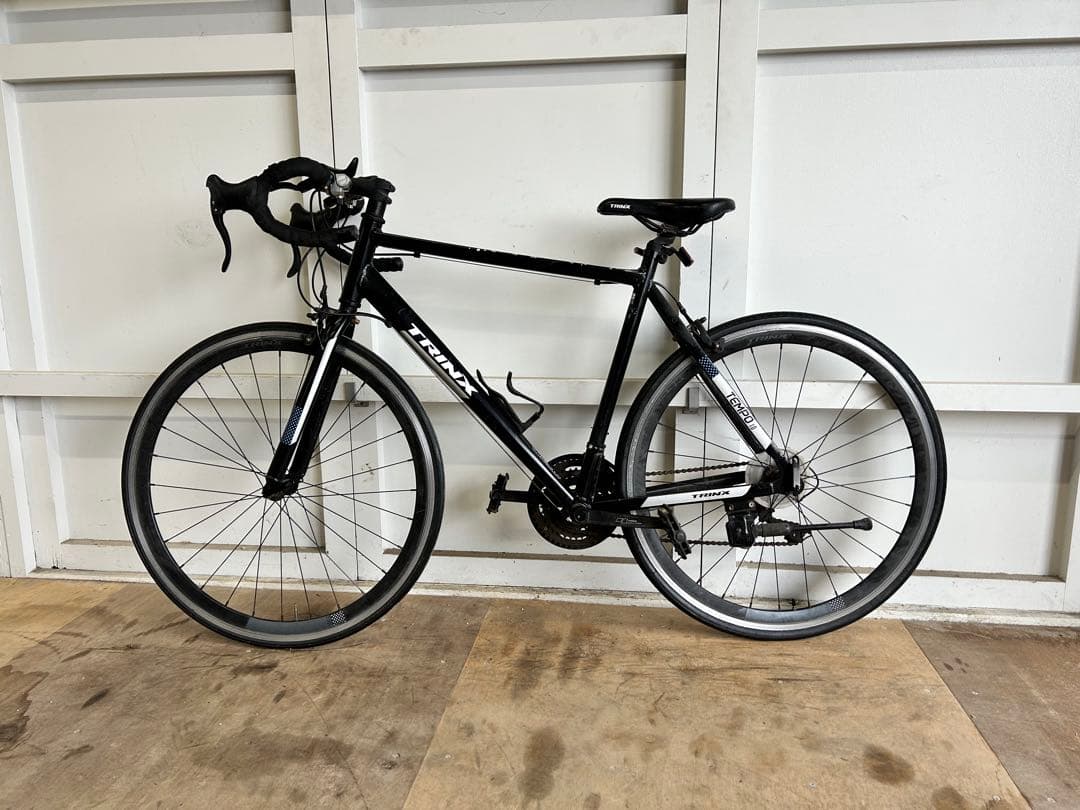 TRINXロードバイク SHIMANO 24段変速 ブラック