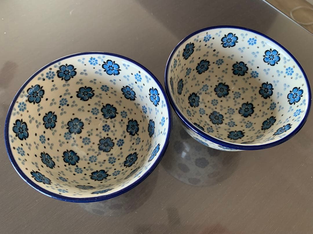 ポーランド食器　ツェラミカ　アルティスティチナ　茶碗　2つ　used