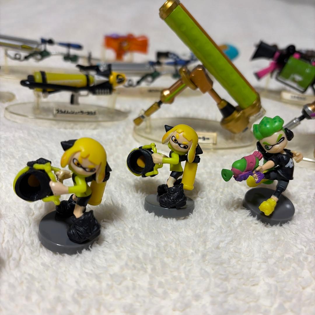 スプラトゥーン ブキコレクション　他フィギュアセット　25個