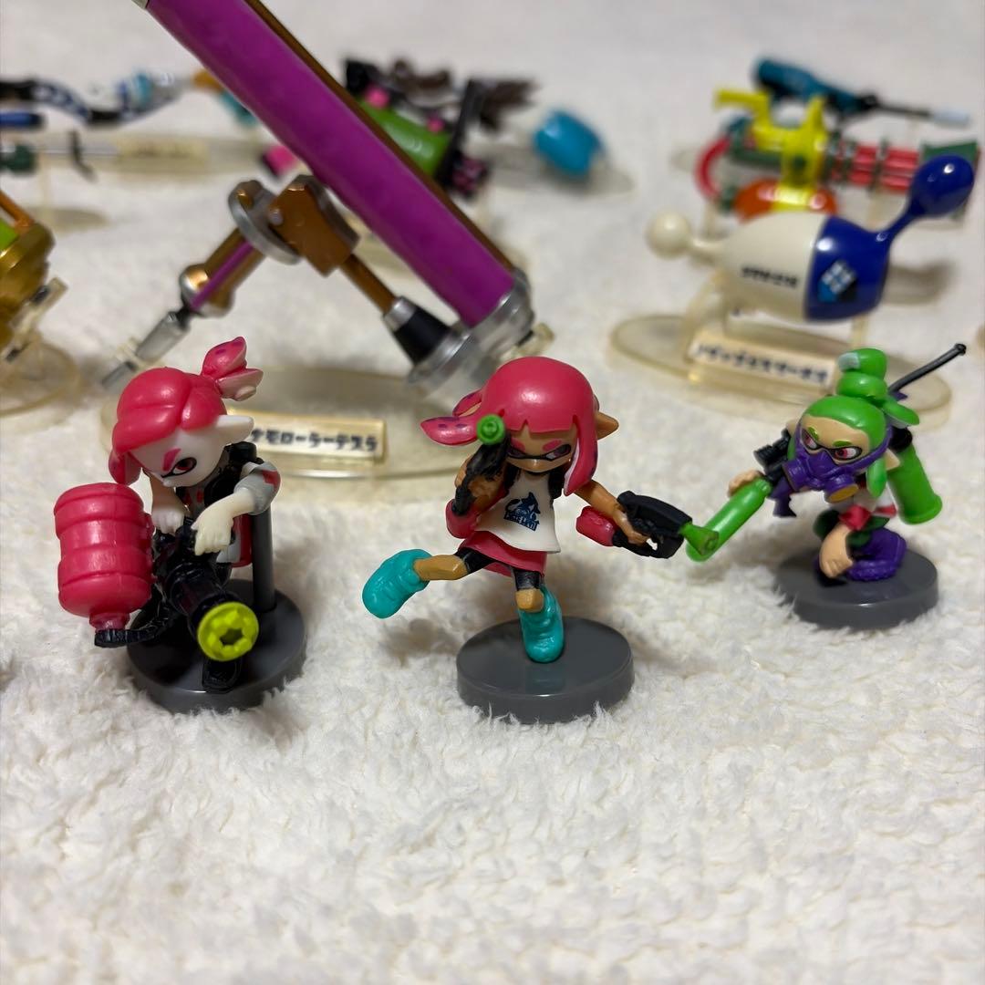 スプラトゥーン ブキコレクション　他フィギュアセット　25個