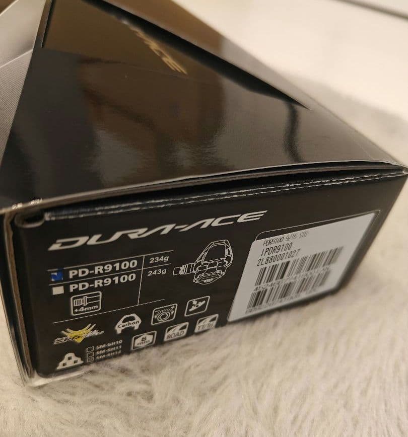 シマノ DURA-ACE デュラエース PD-R9100 ペダル クリート付き