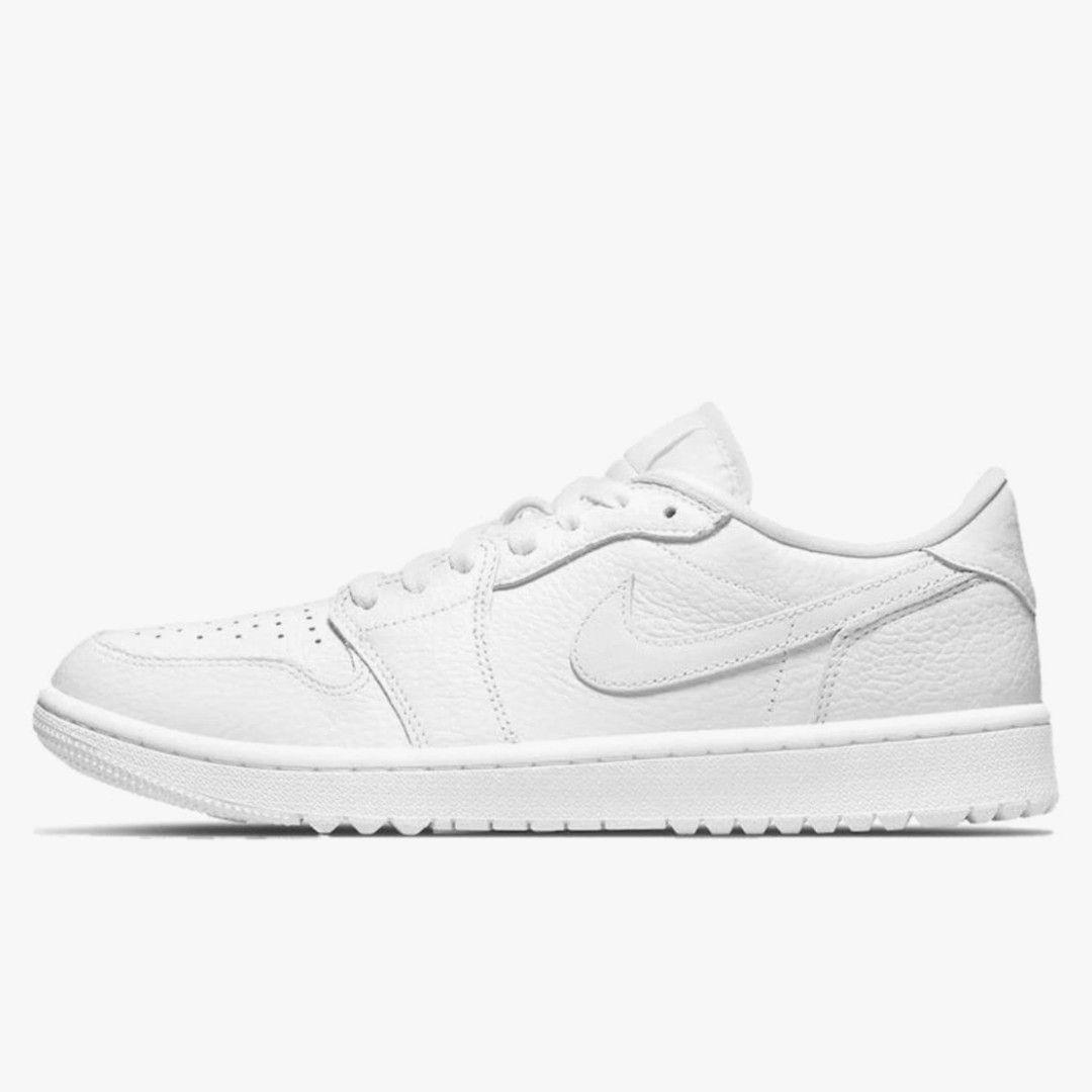 Nike Air Jordan 1 Low G トリプルホワイト 28.5cm