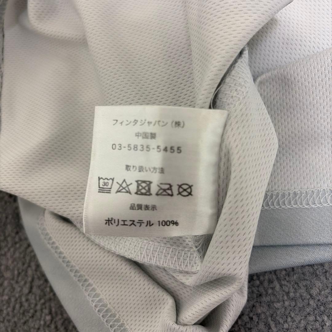 フィンタ シャツ 白、シルバー