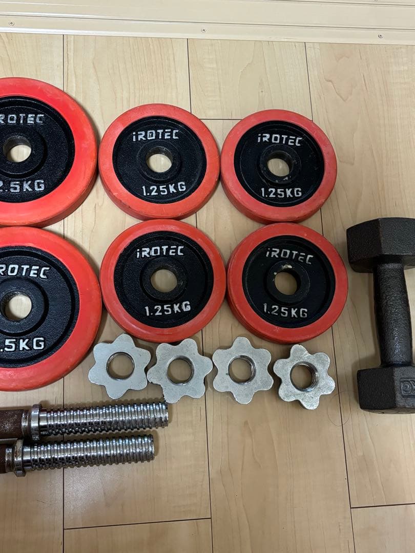 アイロテック　ダンベル　10Kg 2セット＋4kgダンベル×2