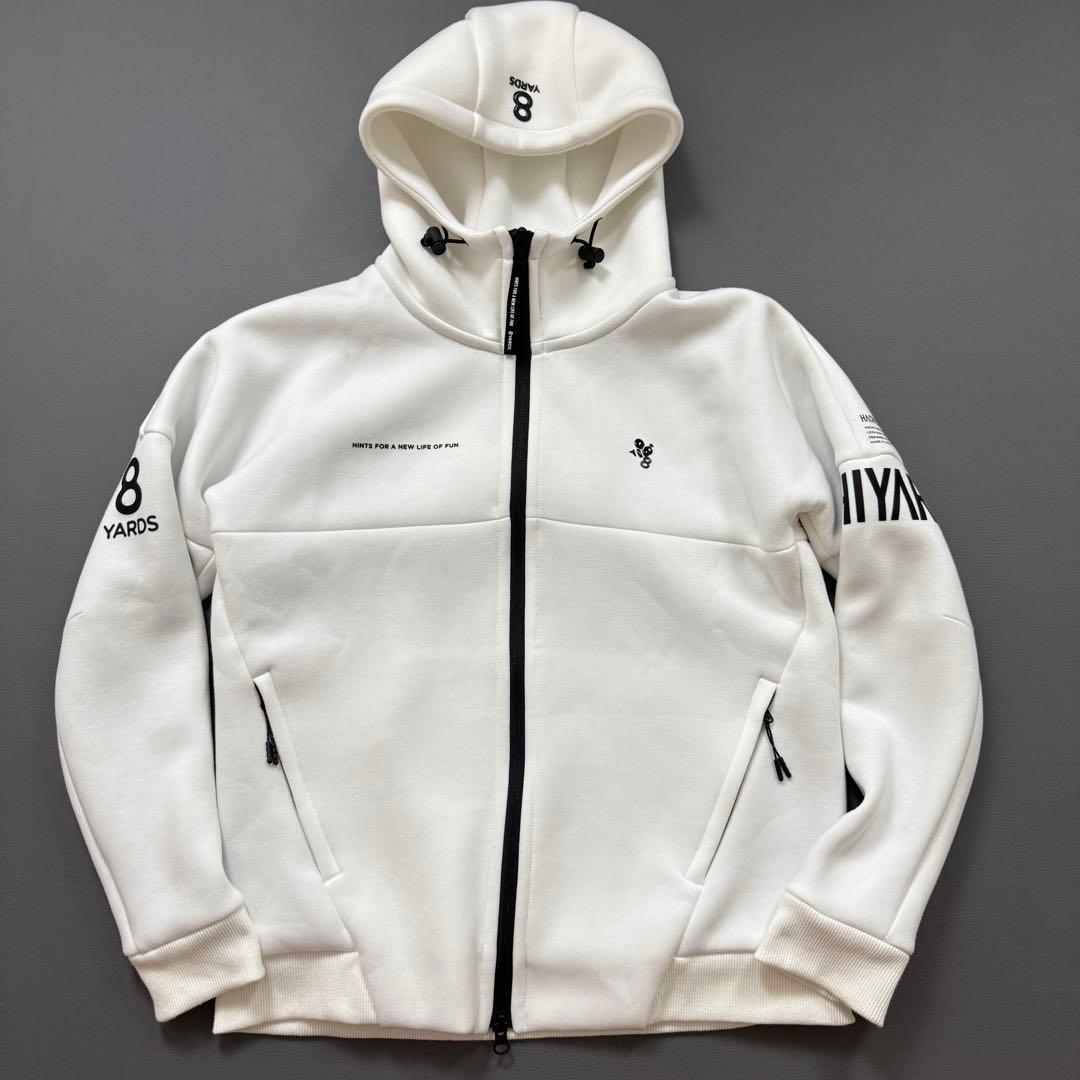 8yards Tagline Hoodie 2G ゴルフ メンズ アウター 白