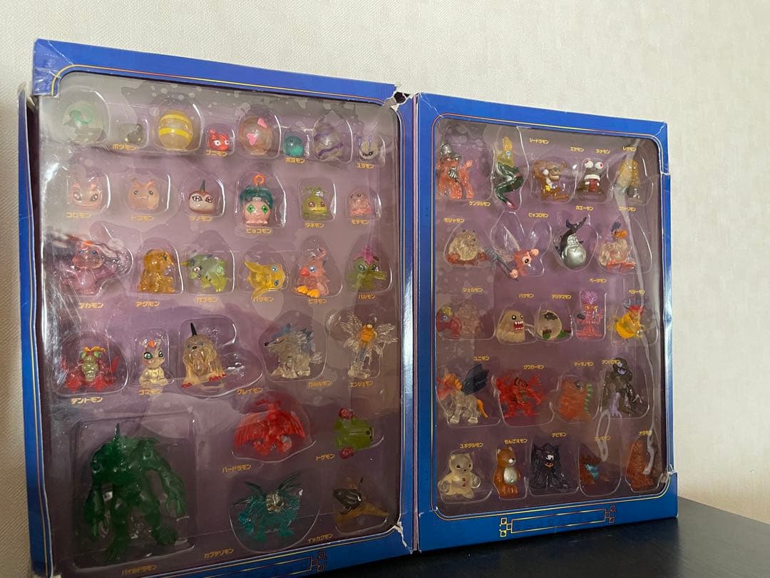 激レア　当時品　平成レトロ　デジモン大図鑑フィギュアセット