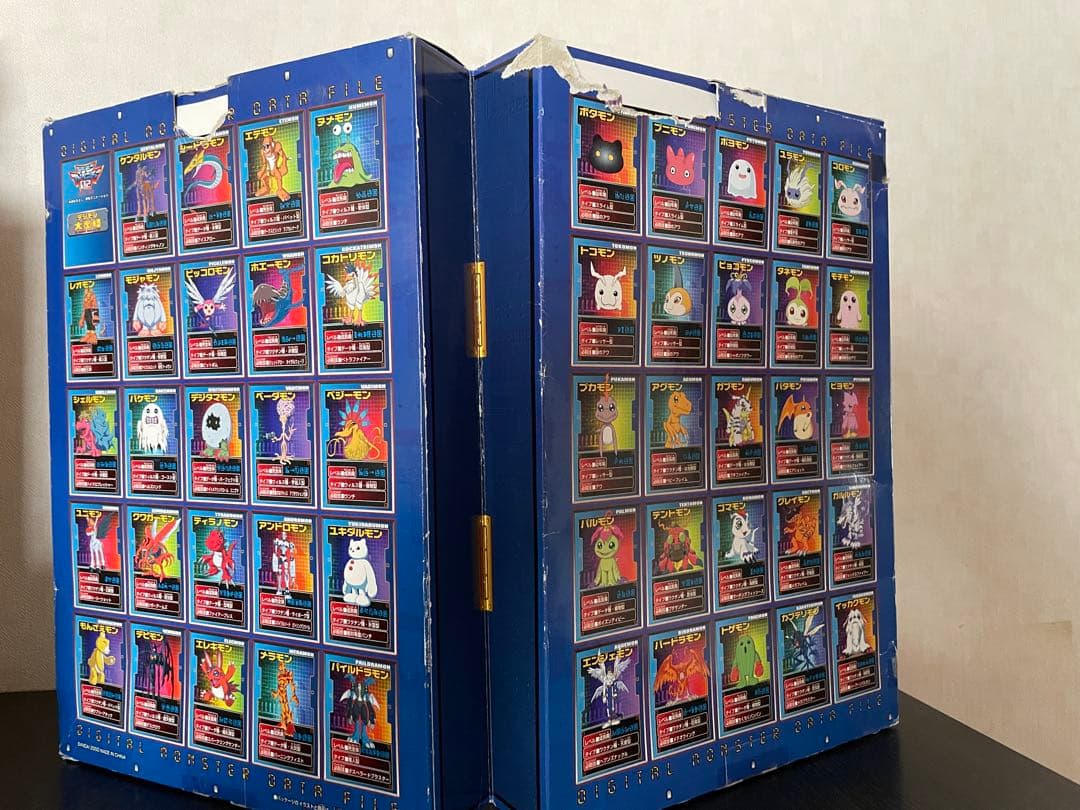 激レア　当時品　平成レトロ　デジモン大図鑑フィギュアセット