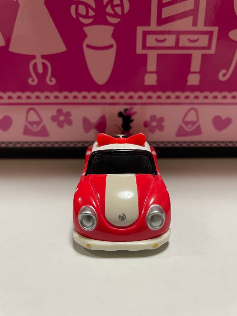 ミニーマウス他　ミニカー5台セット