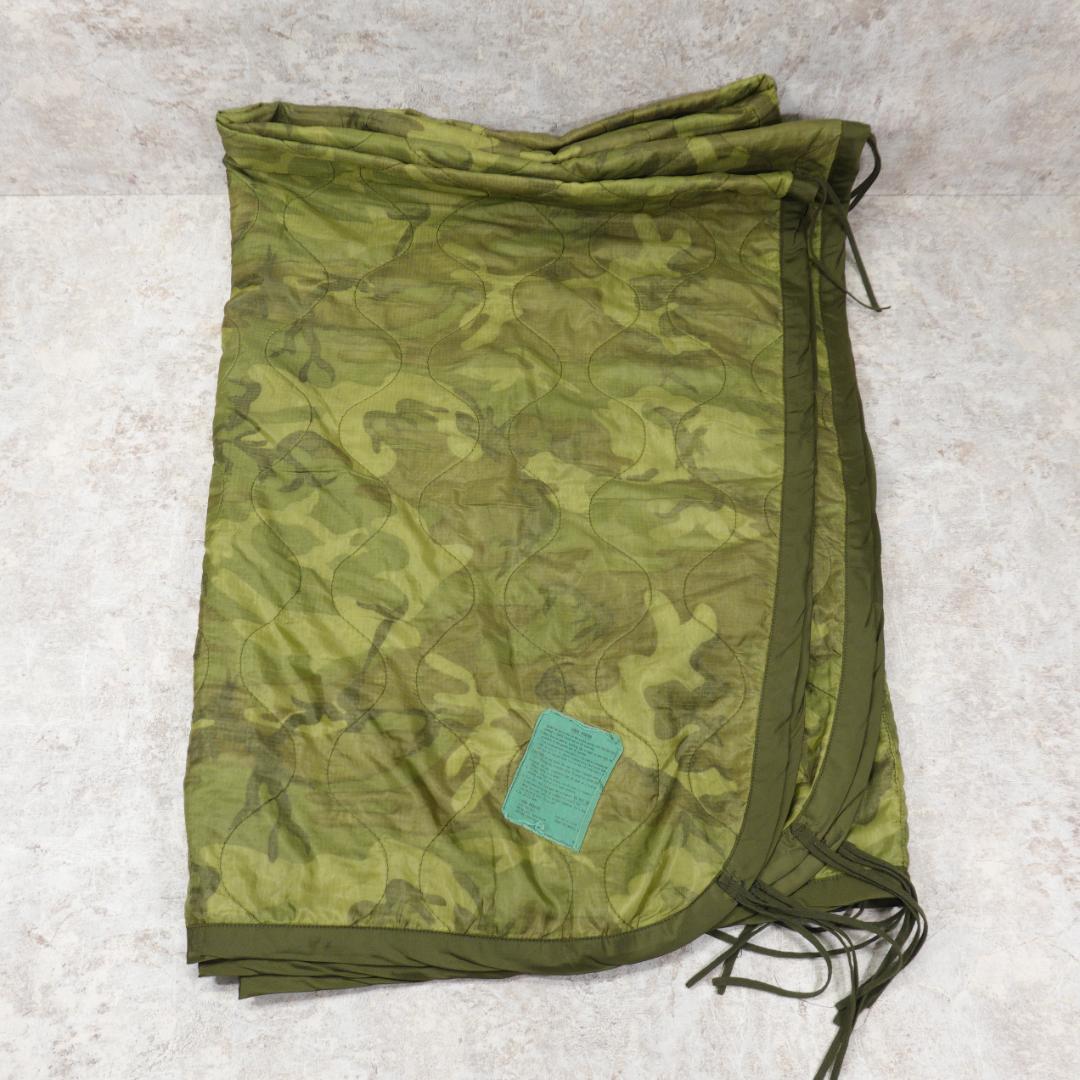 70s US Army ポンチョライナー カモフラ ヴィンテージ 実物 2