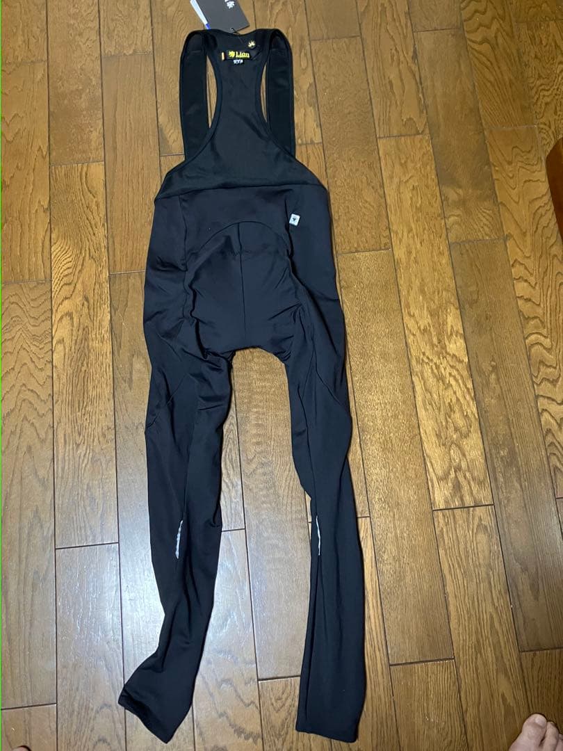 新品　カペルミュール　ブラックビブタイツ　Mサイズ