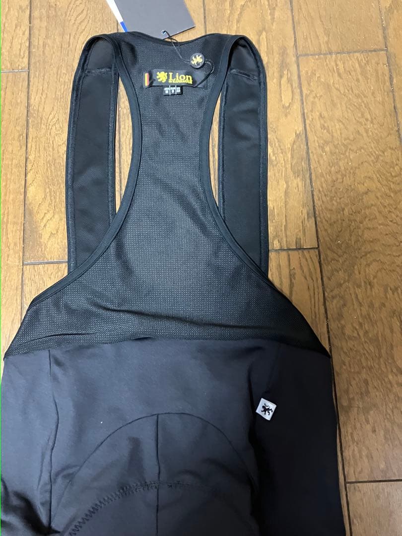 新品　カペルミュール　ブラックビブタイツ　Mサイズ