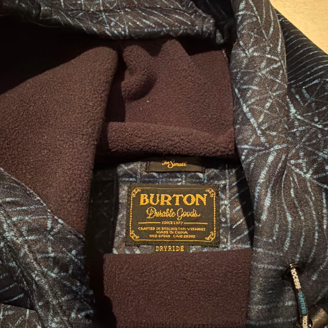 BURTON 撥水パーカー　スノーボード　スノーウェア　セットアップ　M