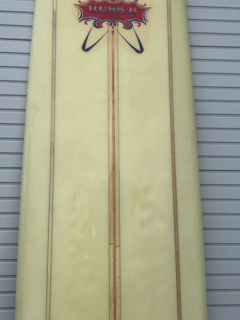 RUSS-K ロングボード イエロー 330cm カバー付き