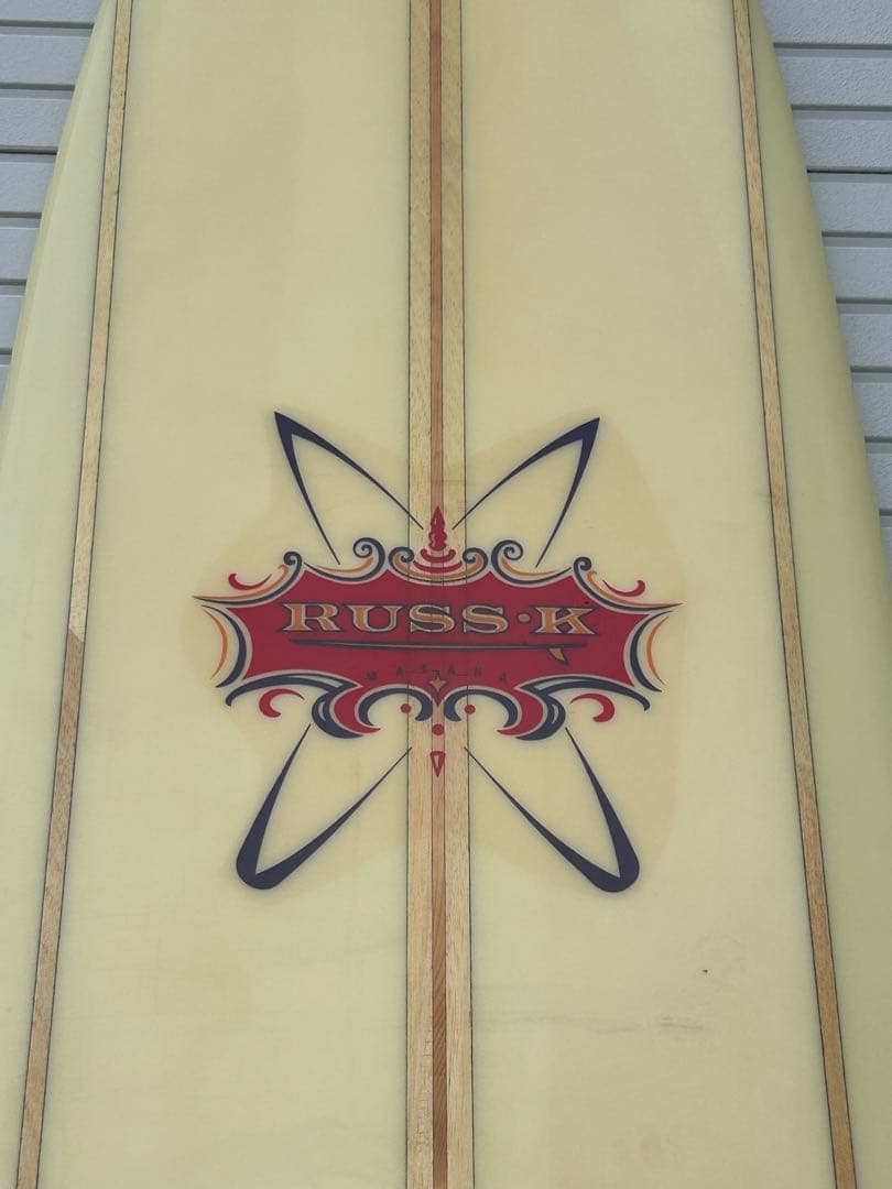 RUSS-K ロングボード イエロー 330cm カバー付き