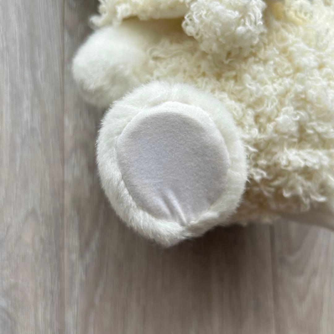 ビビティックス限定品　ハローキティ　キティちゃん　ぬいぐるみ　うさぎ着ぐるみ　白