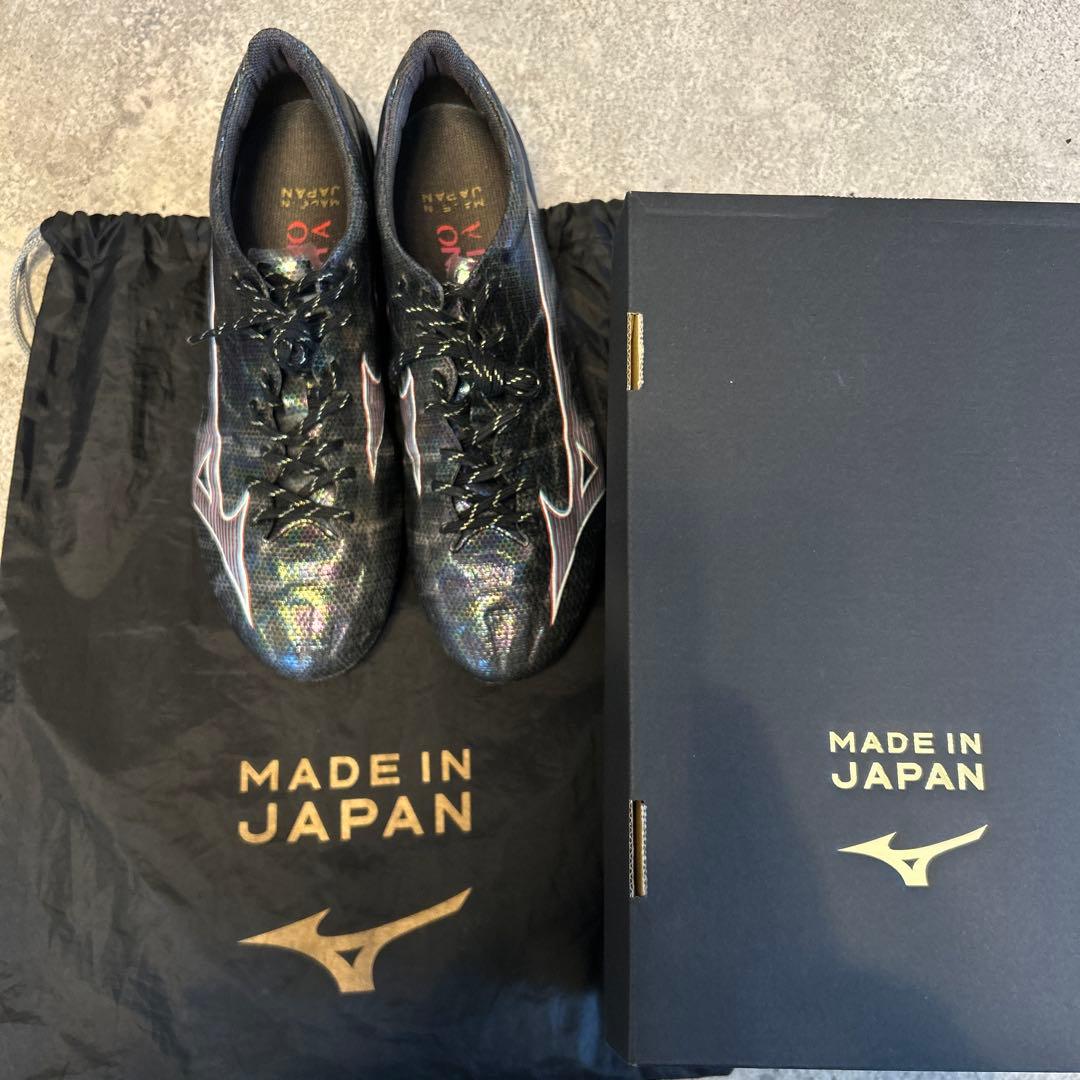 Mizuno α JAPAN ブラック　26.5cm