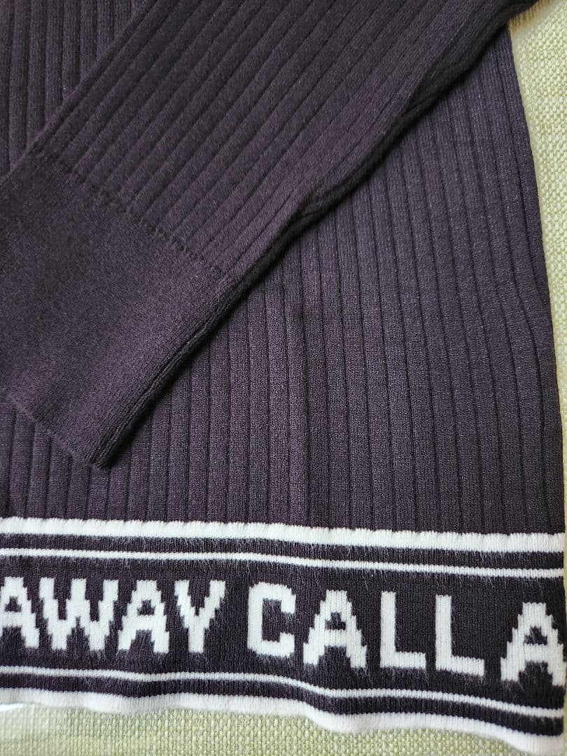 【新品 未使用】Callaway レディース タートルネックセーター 黒