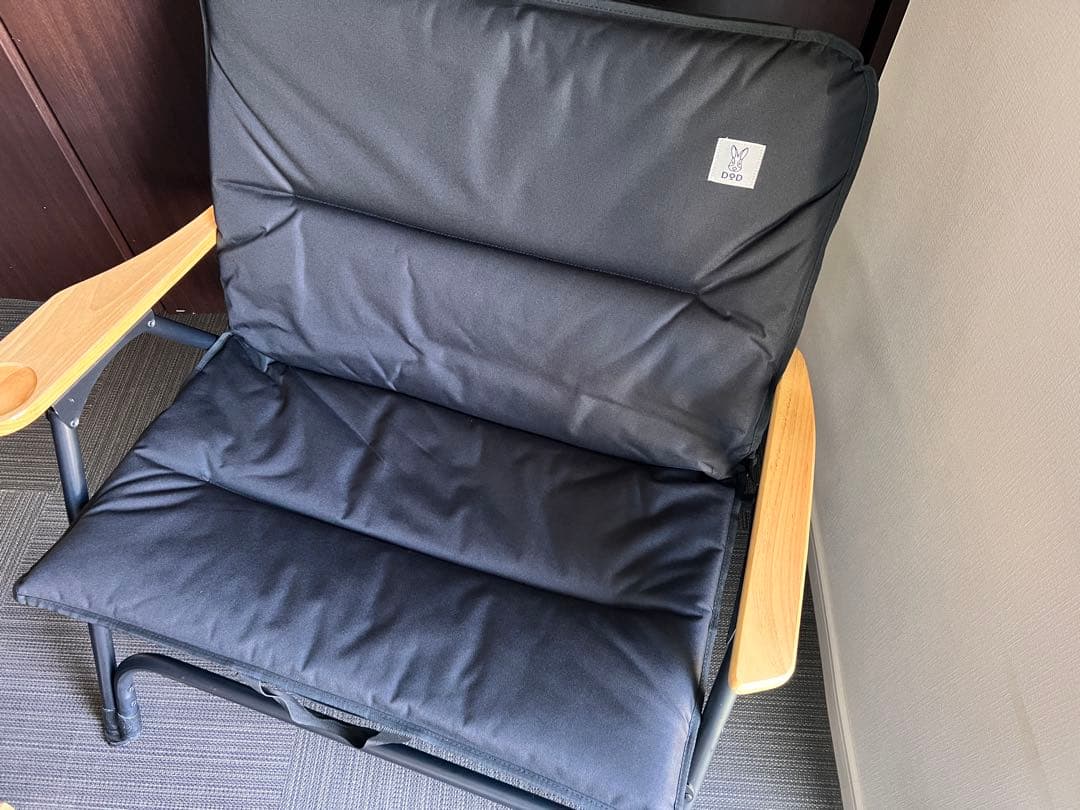 DOD オヤコチェア OYAKO CHAIR折りたたみ式チェア　ブラック