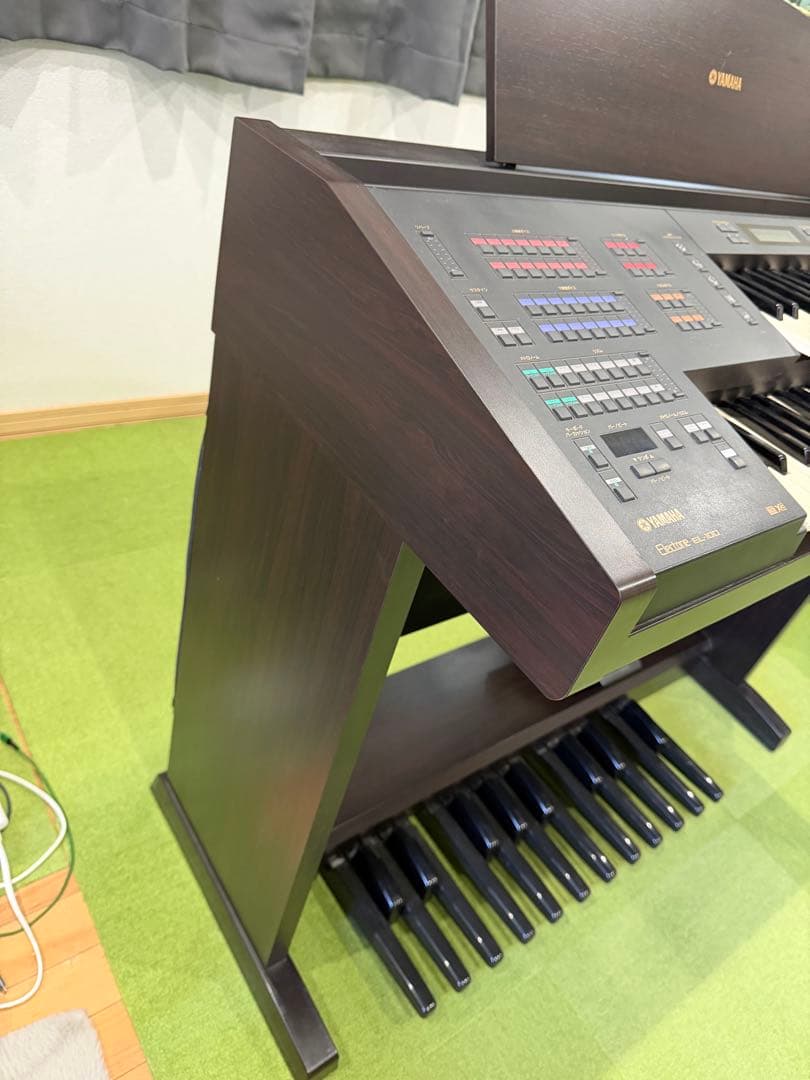 福&茶 YAMAHAエレクトーンEL-100鍵盤カバー、椅子付