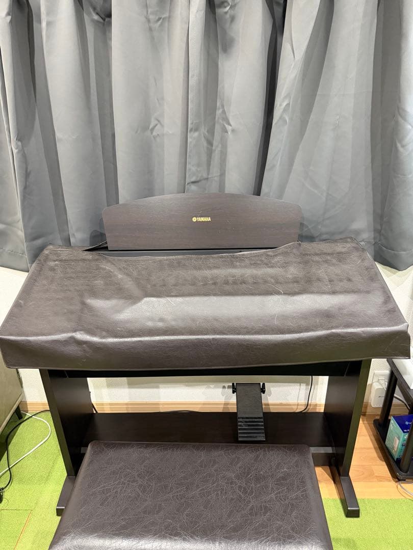 福&茶 YAMAHAエレクトーンEL-100鍵盤カバー、椅子付