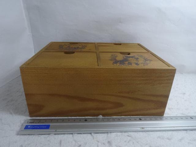 新品　木製　ミニ引き出し シギショアラ　小物入れ　棚　わちふぃーるど　ダヤン　猫