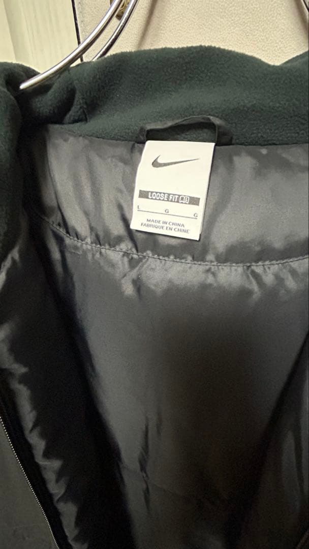 Nike ブラック ベンチコート