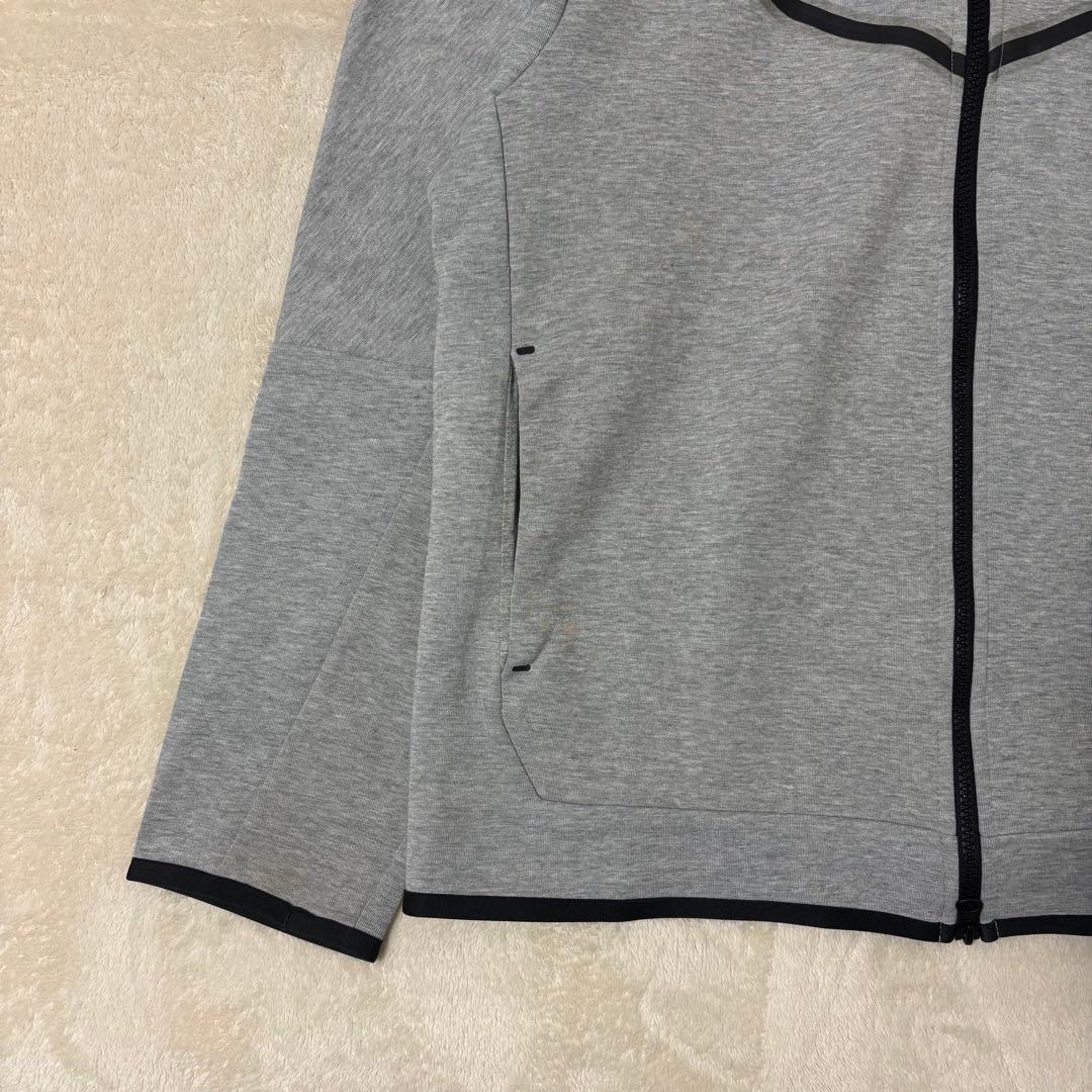 ナイキ　テックフリース　上下セットアップ　グレー　パーカー　ジョガーパンツ