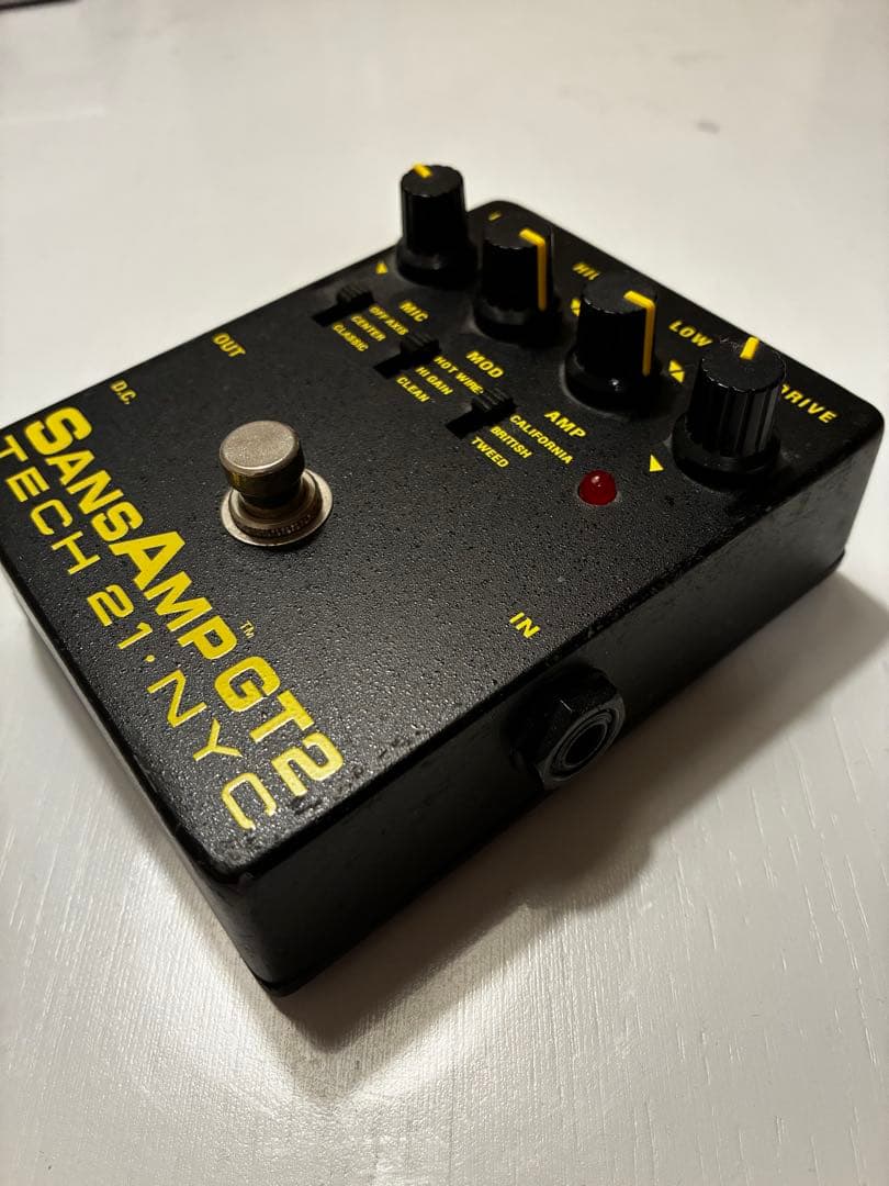 TECH 21 NYC SansAmp GT2 ギターエフェクター