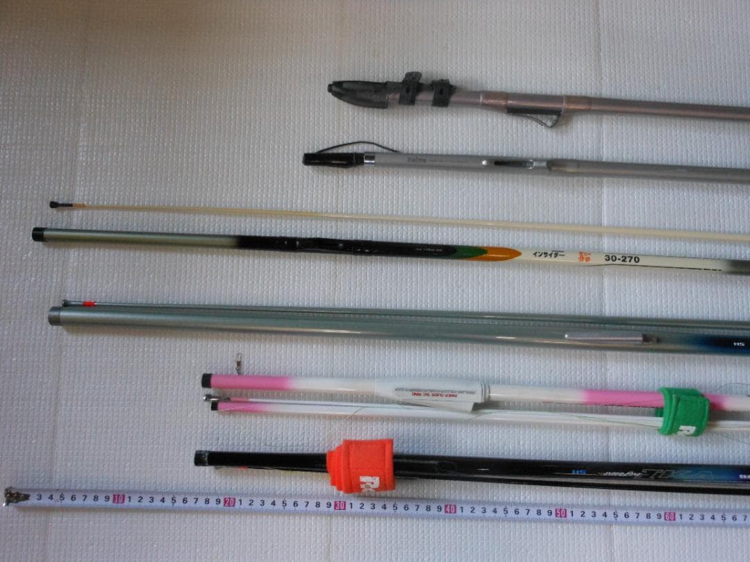 船竿 　中通し竿　まとめて６本セット