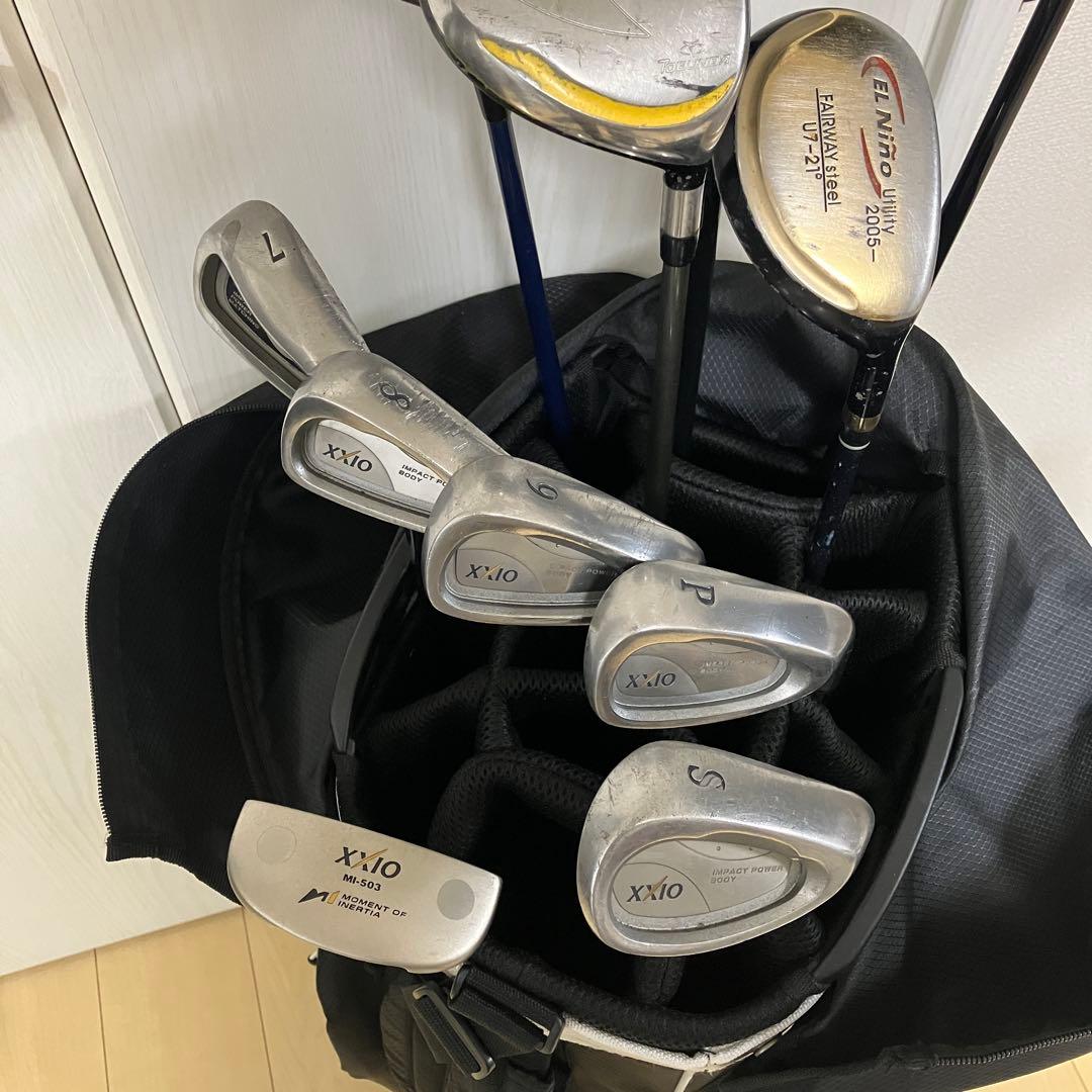 ゴルフクラブ メンズフルセット 初心者セット ゼクシオ多め