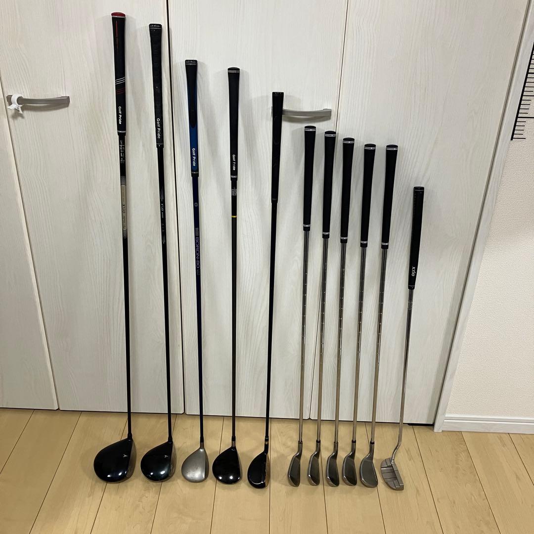 ゴルフクラブ メンズフルセット 初心者セット ゼクシオ多め