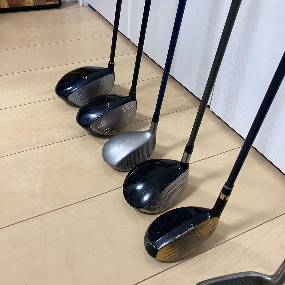 ゴルフクラブ メンズフルセット 初心者セット ゼクシオ多め