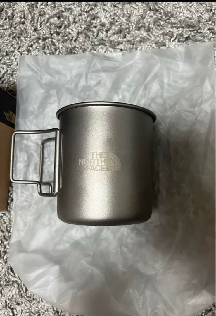 【レア商品】ノースフェイス　チタンマグカップ