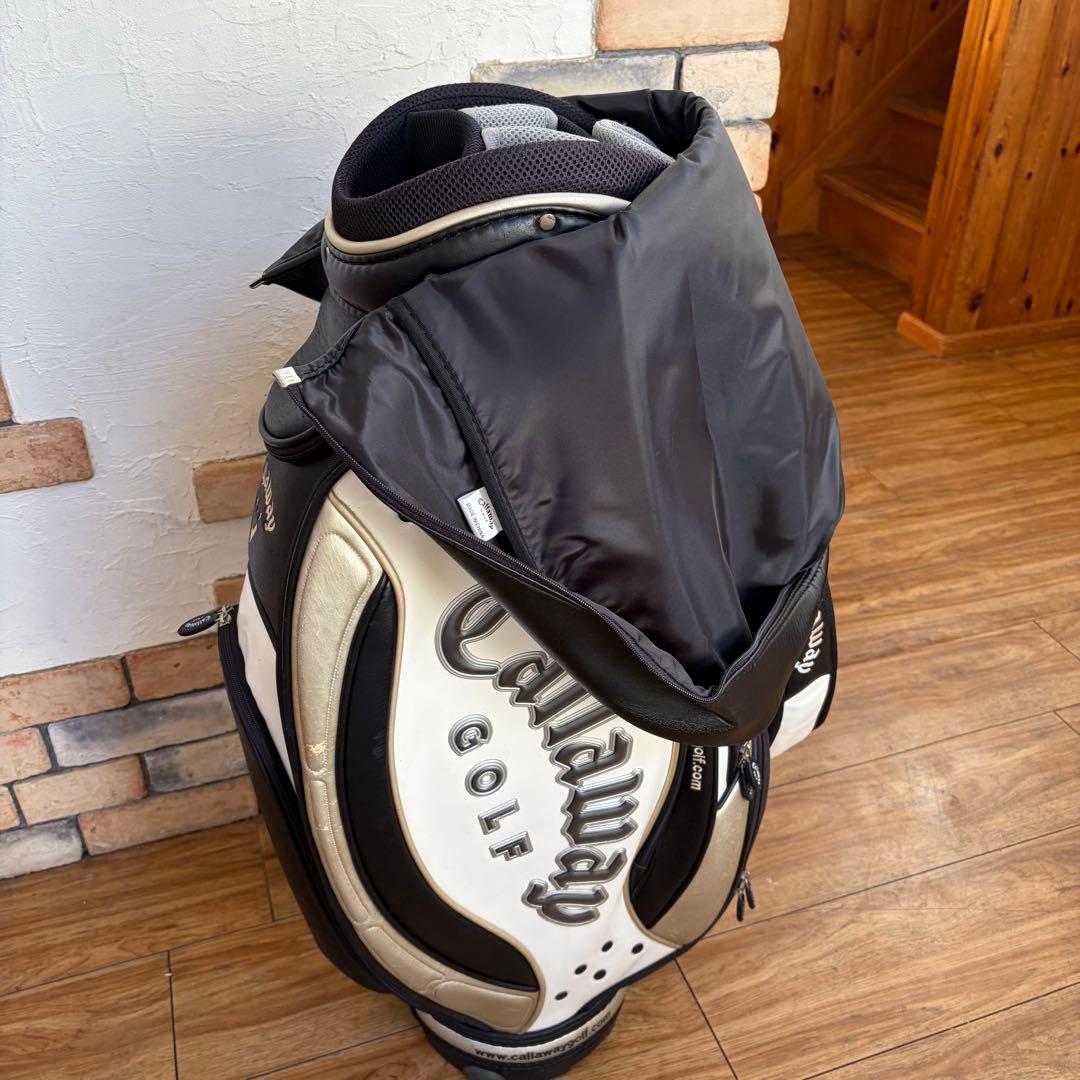 Callaway キャロウェイ レザー キャディバッグ ゴルフバッグ ゴルフ用品