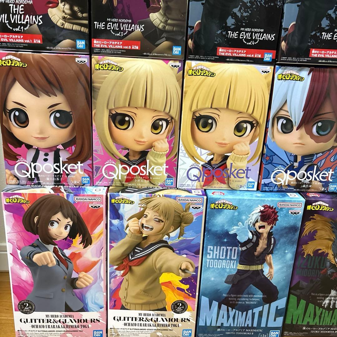 ヒロアカ フィギュア まとめ売り マキシマティック グリグラ 轟焦凍 爆豪勝己