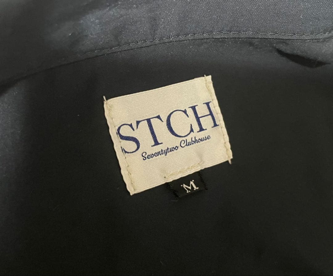【STCH（Seventytwo Clubhouse）】半袖シャツ ブラック　M