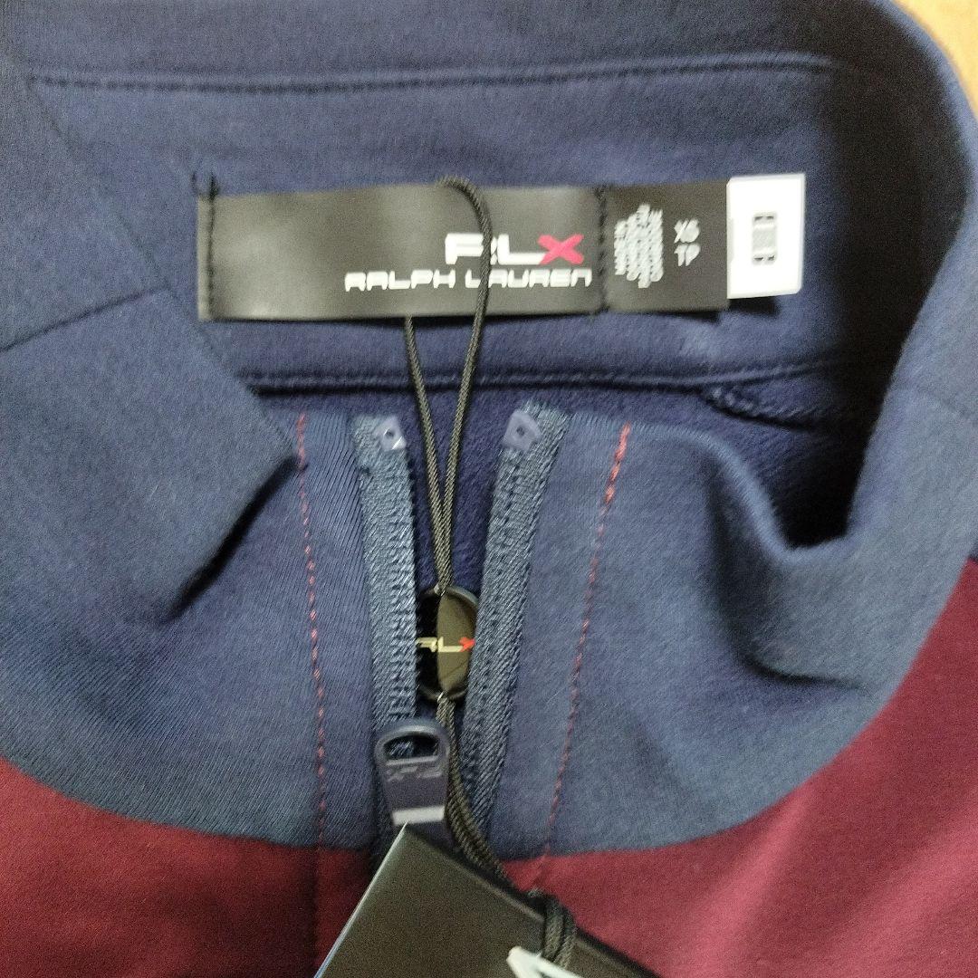 RLX Ralph Lauren フルジップ ベスト US XS ボルドー